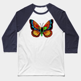 V FOR VEGAN BUTTERFLY Baseball T-Shirt